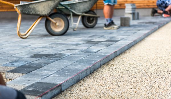 Paver Driveway Repair in New Braunfels