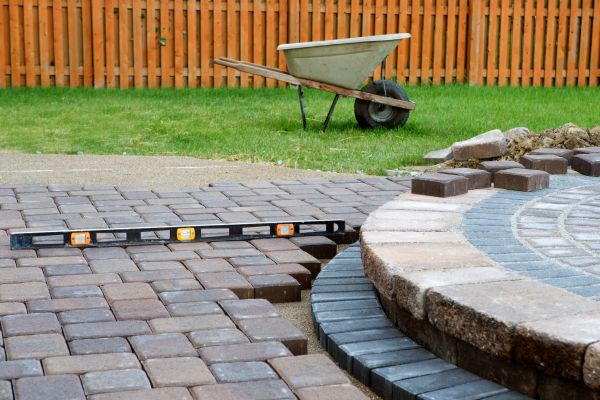Brick Paver Patio Installation in New Braunfels