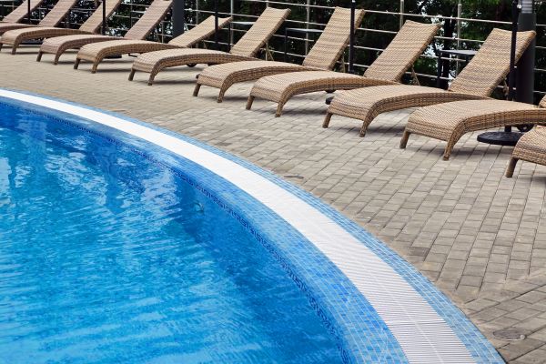 Cost of Poolside Hardscaping in New Braunfels